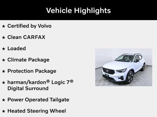 2024 Volvo XC40 B5 Plus Dark Theme