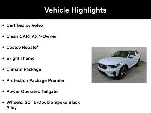 2024 Volvo XC40 B5 Ultimate Bright Theme