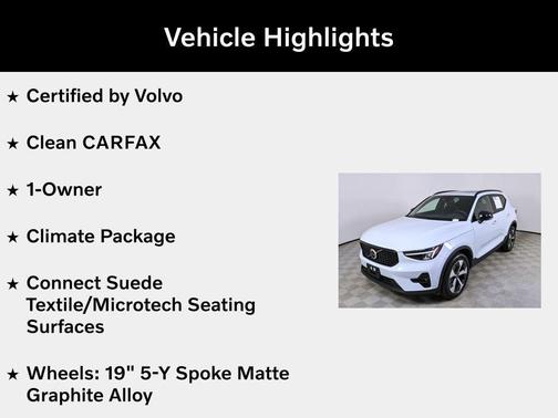 2025 Volvo XC40 B5 Plus Dark Theme