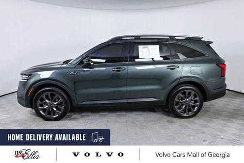 Aruba Green 2021 Kia Sorento SX