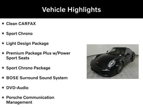 2017 Porsche 911 Carrera 4S