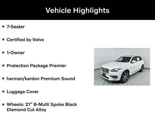 2024 Volvo XC90 Recharge Plug-In Hybrid T8 Plus Bright Theme 7-Seater