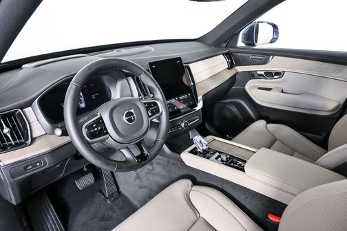 Denim Blue Metallic 2026 Volvo XC90 Plug-In Hybrid Ultra, T8 AWD, Electric/Gasoline, Bright, 7 Seats