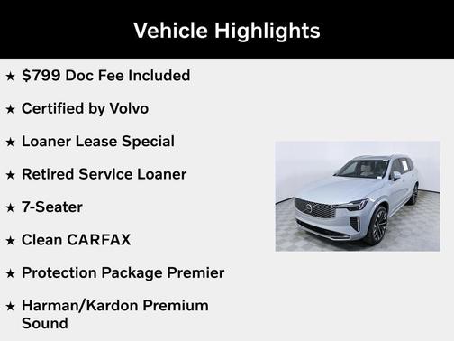 2026 Volvo XC90 Plus, B6 AWD Gas (mild hybrid), Gasoline, Bright, 7 Seats