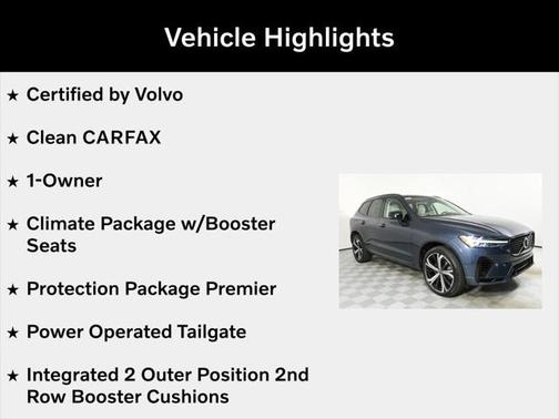 2023 Volvo XC60 Recharge Plug-In Hybrid T8 Ultimate Dark Theme