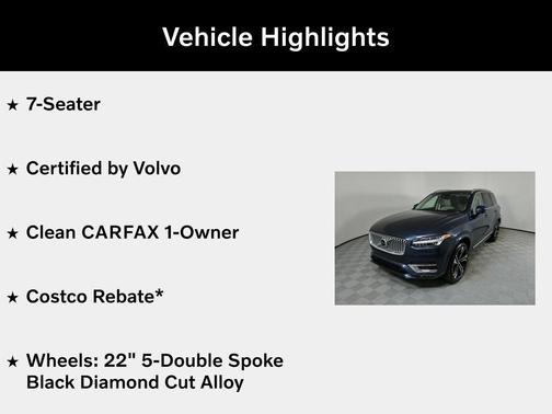 2024 Volvo XC90 B6 Ultimate Bright Theme 7-Seater