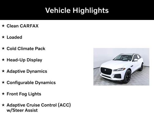 Fuji White 2023 Jaguar F-PACE S P250 AWD Automatic