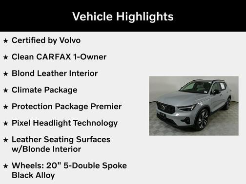 2025 Volvo XC40 B5 Plus Dark Theme