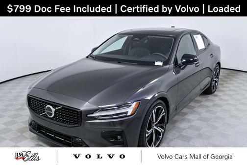 Platinum Grey Metallic 2025 Volvo S60 B5 Plus