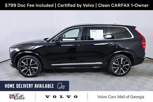 Onyx Black Metallic 2023 Volvo XC90 B5 Plus