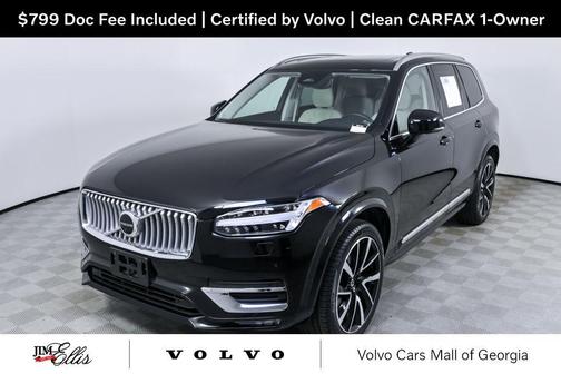 Onyx Black Metallic 2023 Volvo XC90 B5 Plus