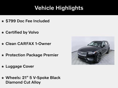 Onyx Black Metallic 2023 Volvo XC90 B5 Plus