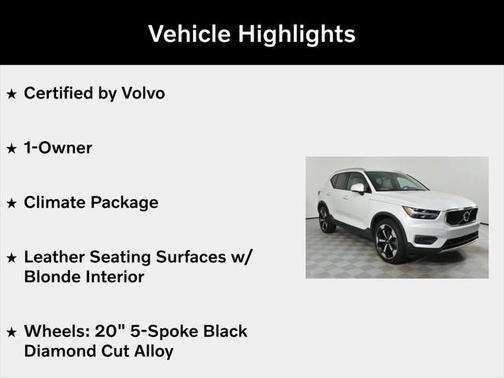 2021 Volvo XC40 T4 Momentum