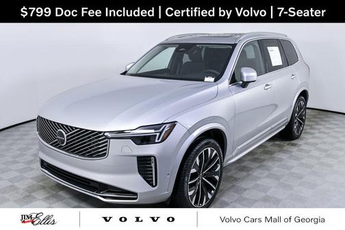 Silver 2025 Volvo XC90 B6 Plus 7-Seater