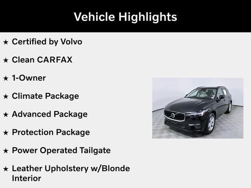 Onyx Black Metallic 2022 Volvo XC60 B5 Momentum