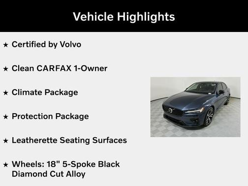 2023 Volvo S60 B5 Core Dark Theme