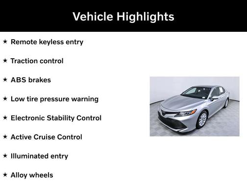 2018 Toyota Camry LE