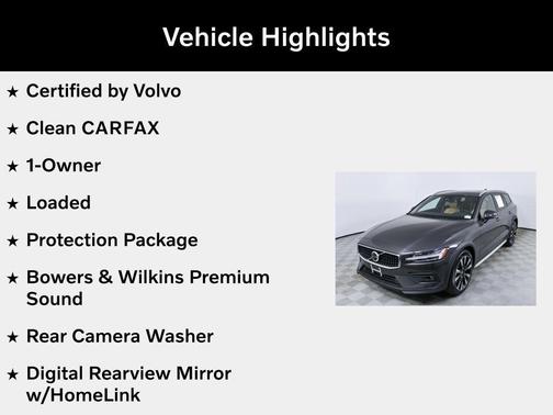 Platinum Grey 2025 Volvo V60 Cross Country Ultra, B5 AWD Gas (mild hybrid)