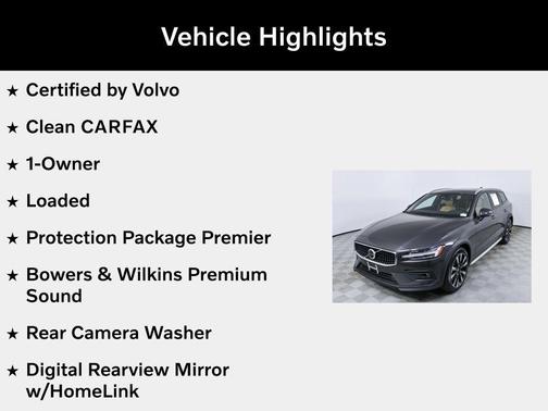 Platinum Grey 2025 Volvo V60 Cross Country Ultra, B5 AWD Gas (mild hybrid)