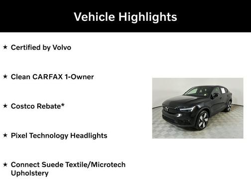 2023 Volvo C40 Recharge Pure Electric Twin Ultimate