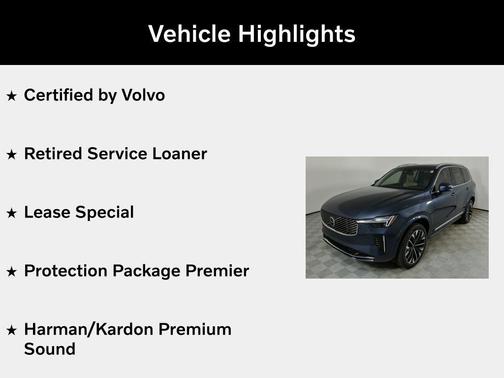 2026 Volvo XC90 Plus, B6 AWD Gas (mild hybrid), Gasoline, Bright, 7 Seats