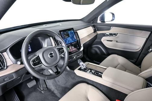 Denim Blue Metallic 2026 Volvo XC90 Plus, B6 AWD Gas (mild hybrid), Gasoline, Bright, 7 Seats