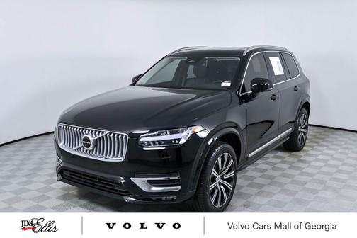 Onyx Black Metallic 2024 Volvo XC90 B6 Plus Bright Theme 7-Seater