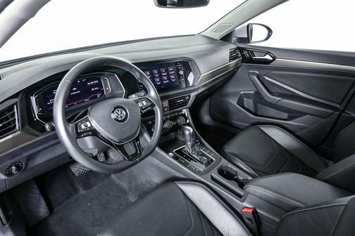 White Silver Metallic 2019 Volkswagen Jetta 1.4T SEL Premium