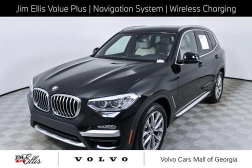 Jet Black 2019 BMW X3 sDrive30i