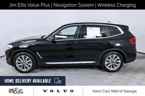 Jet Black 2019 BMW X3 sDrive30i