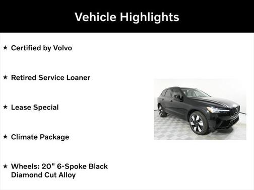 2025 Volvo XC60 Plug-In Hybrid T8 Plus