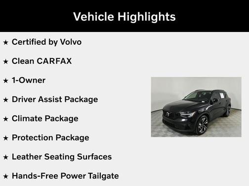 2023 Volvo XC40 B4 Plus Dark Theme
