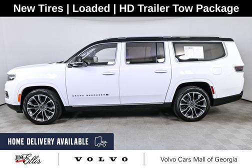 Bright White Clearcoat 2023 Jeep Grand Wagoneer L Series III 4x4