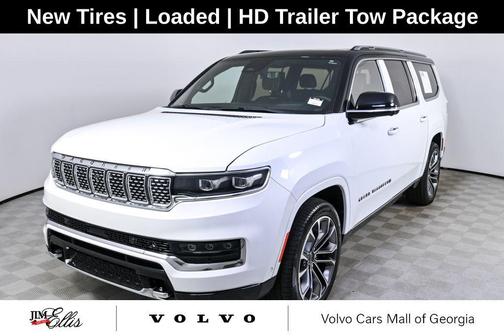 Bright White Clearcoat 2023 Jeep Grand Wagoneer L Series III 4x4