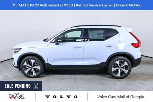 Cloud Blue 2026 Volvo XC40 Plus, B5 AWD Gas (mild hybrid), Dark