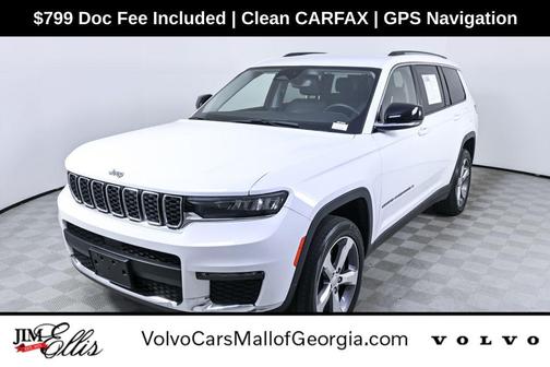 Bright White Clearcoat 2021 Jeep Grand Cherokee L Limited