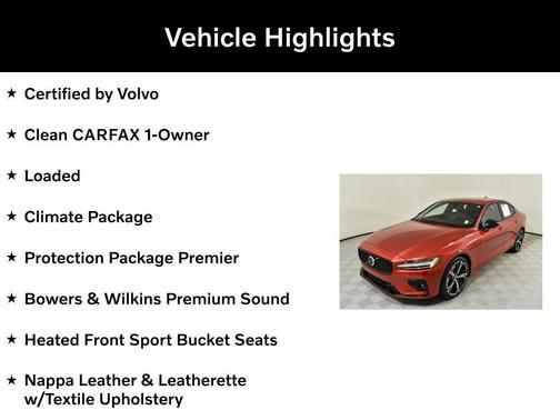 2024 Volvo S60 B5 Ultimate Dark Theme