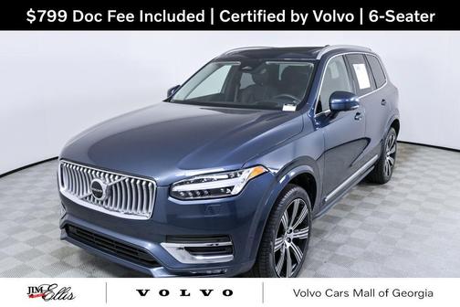 Denim Blue Metallic 2023 Volvo XC90 B6 Ultimate 6-Seater