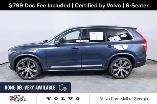 Denim Blue Metallic 2023 Volvo XC90 B6 Ultimate 6-Seater