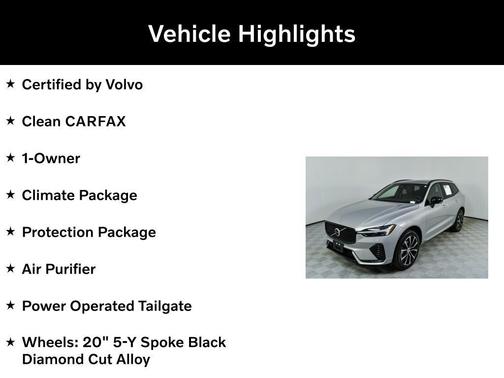2023 Volvo XC60 Plus Dark Theme