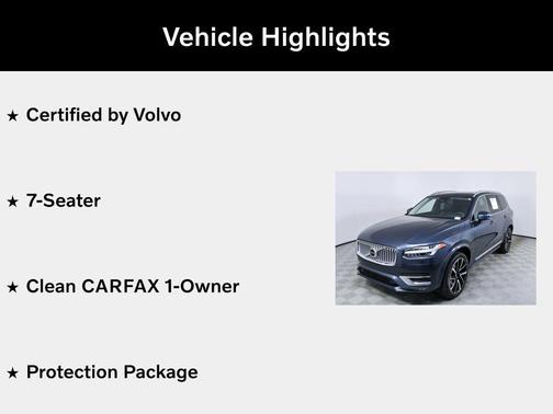 Denim Blue Metallic 2023 Volvo XC90 B5 Plus