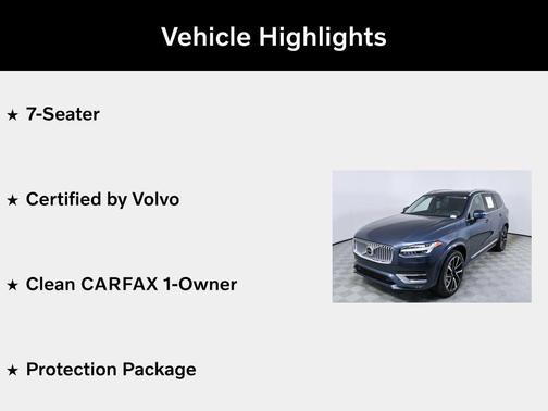 Denim Blue Metallic 2023 Volvo XC90 B5 Plus