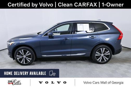 Denim Blue Metallic 2023 Volvo XC60 B5 Plus Bright Theme