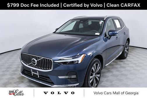 Denim Blue Metallic 2023 Volvo XC60 B5 Plus Bright Theme