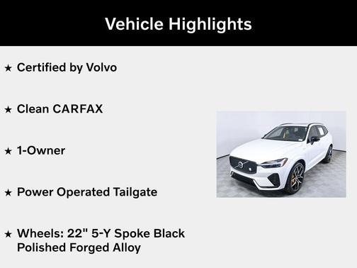 2024 Volvo XC60 Recharge Plug-In Hybrid T8 Polestar