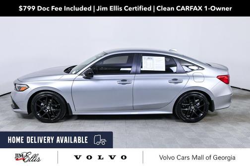 Lunar Silver Metallic 2024 Honda Civic Sport