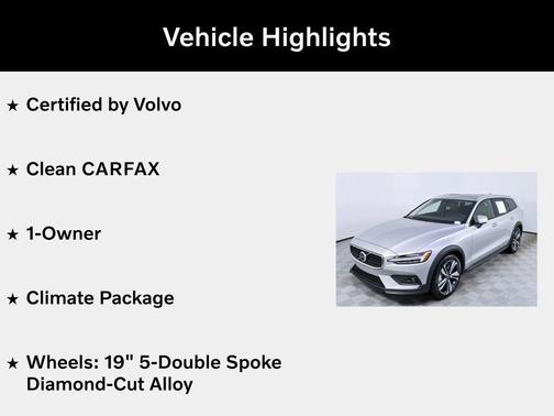2025 Volvo V60 Cross Country Plus, B5 AWD Gas (mild hybrid)
