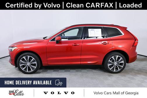 Fusion Red Metallic 2022 Volvo XC60 B5 Momentum