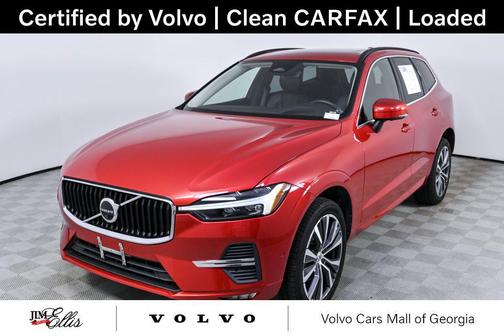 Fusion Red Metallic 2022 Volvo XC60 B5 Momentum