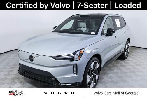 Vapour Grey Metallic 2025 Volvo EX90 Ultra, Twin Motor Performance, Fully electric, 7 Seats